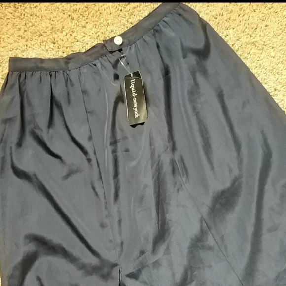 LIQUID NEWYORK SILK SKIRT - Picture 6 of 11